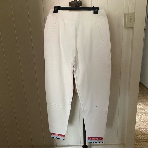 Opening Ceremony Pants - OPENING CEREMONY sz S Scallop Logo Sweatpants